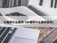 陆丰小程序什么制作（小程序什么制作软件）